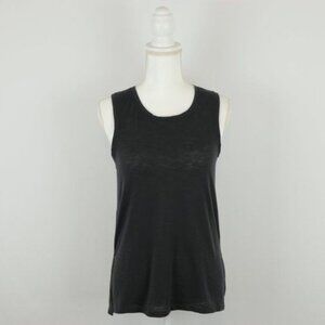 Mountain Hardwear Women's Small Gray Knit Vented Scoop Neck Tank Top